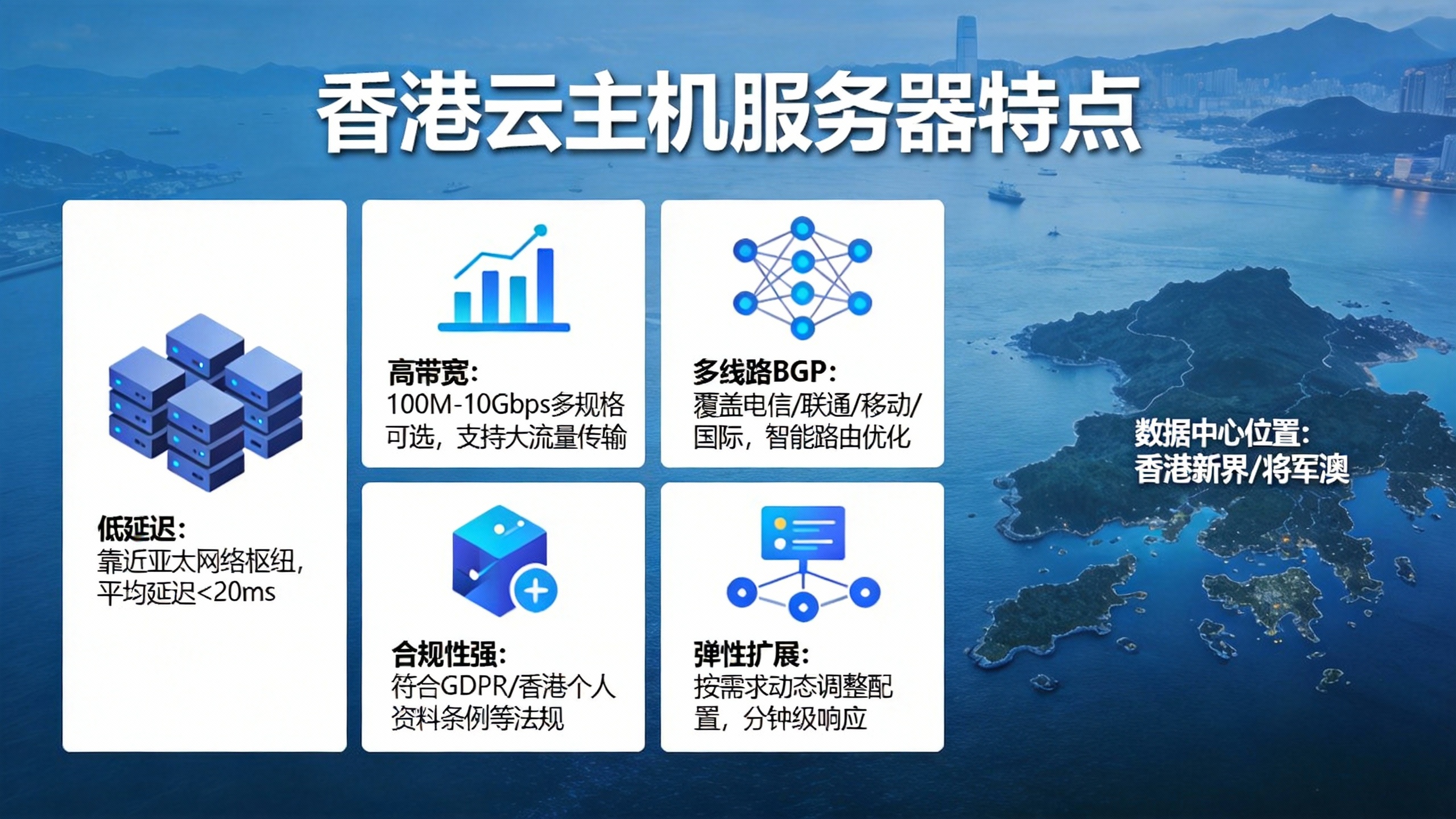 香港云主机服务器特点