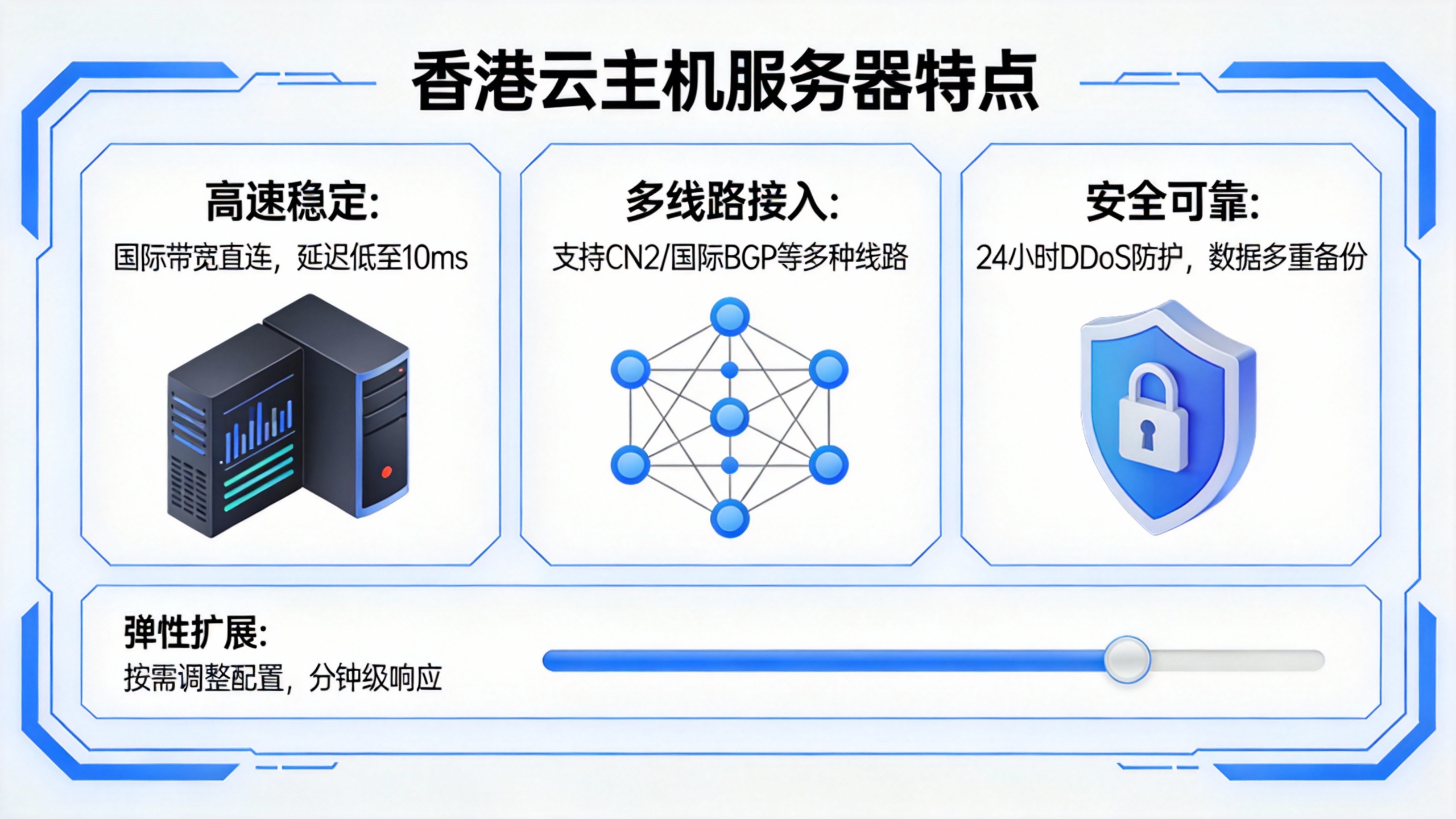 香港云主机服务器特点