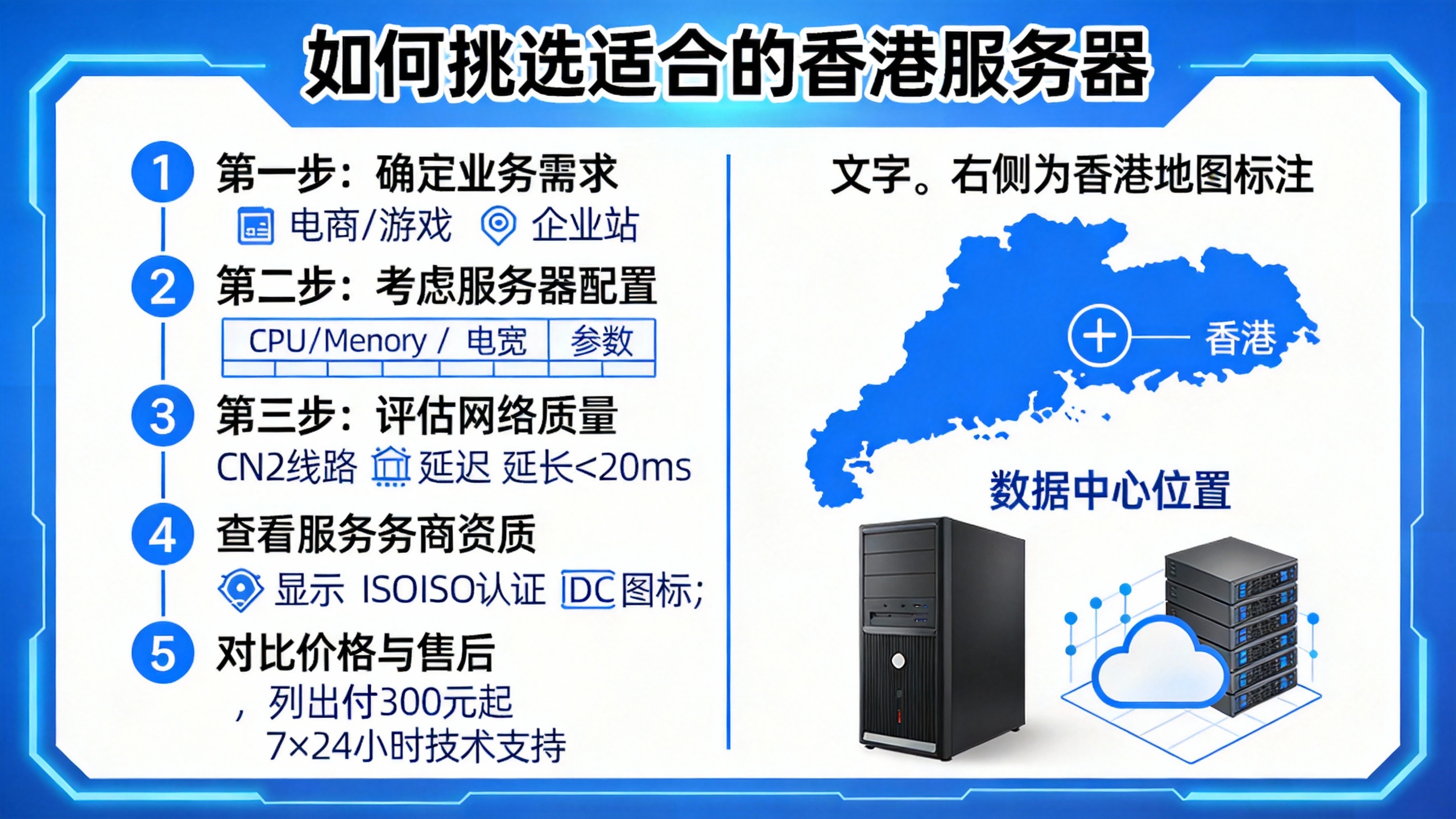 如何挑选适合的香港服务器